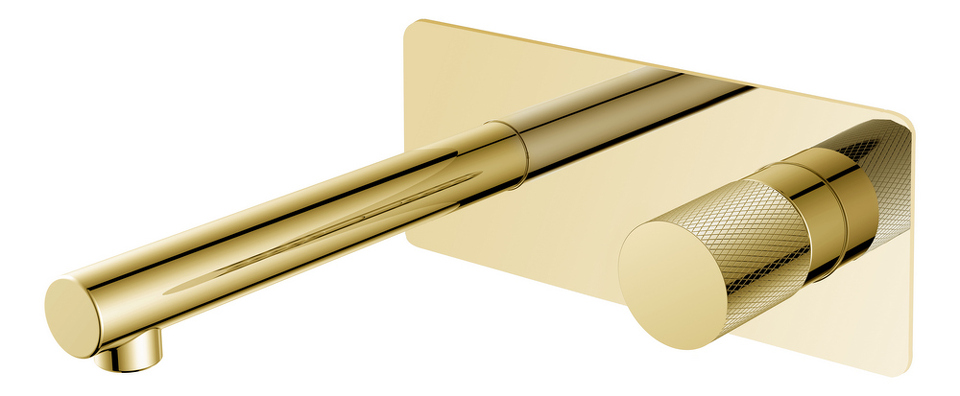 Фото №2  Boheme Смеситель STICK из стены GOLD TOUCH GOLD