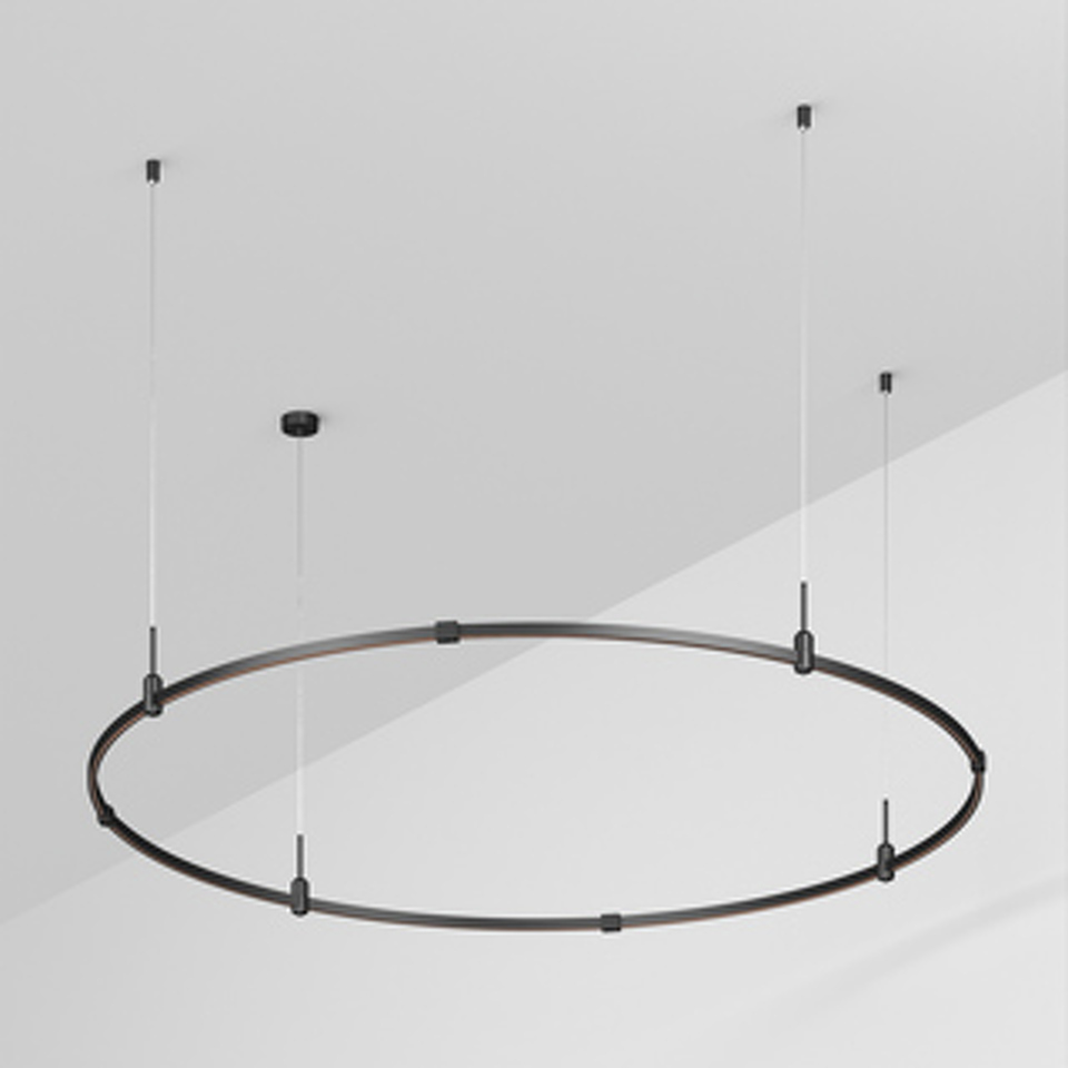 Фото №1  Arlight Основание ART-APRIORI-ROUND-HANG-R1500 (BK) ( IP20 Металл, 3 года)