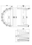 Превью фото №5  Настенный светильник (бра) Maytoni MOD043WL-01CH