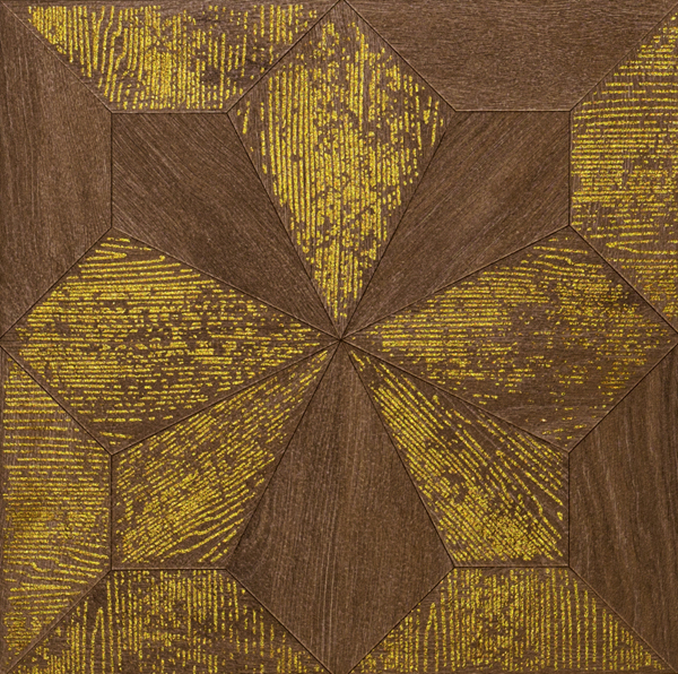 Фото №1  Плитка ASCOT Декор DEC.GOLD LUCIA STEAM CHERRY 30X30
