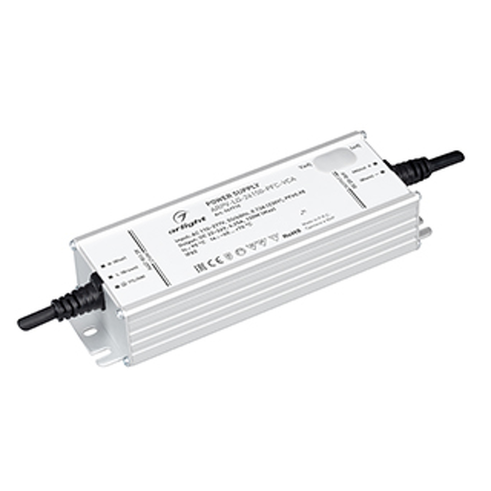 Фото №1  Arlight Блок питания ARPV-LG-24150-PFC-VCA (22-26V, 6.25A, 150W) ( IP65 Металл, 5 лет)