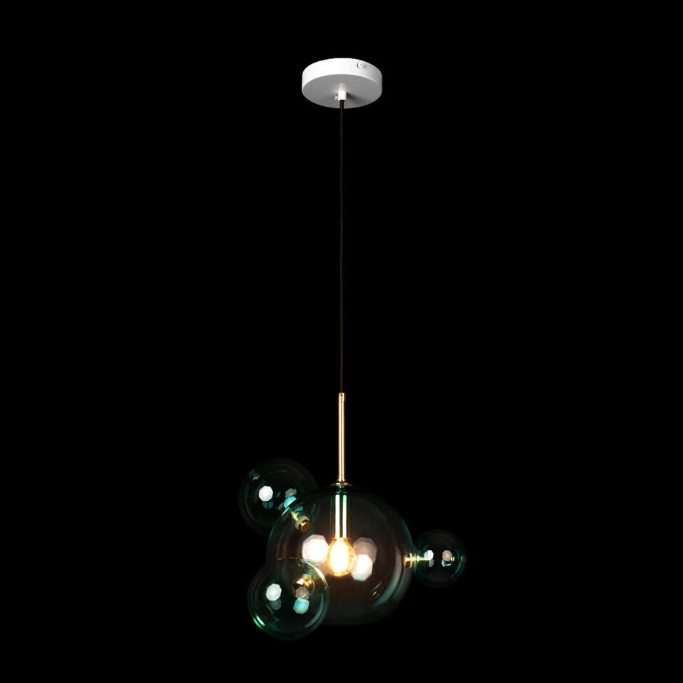Фото №9  Подвесной светильник 2027-P4 Blue mini Подвесной светильник LOFT IT Bolle