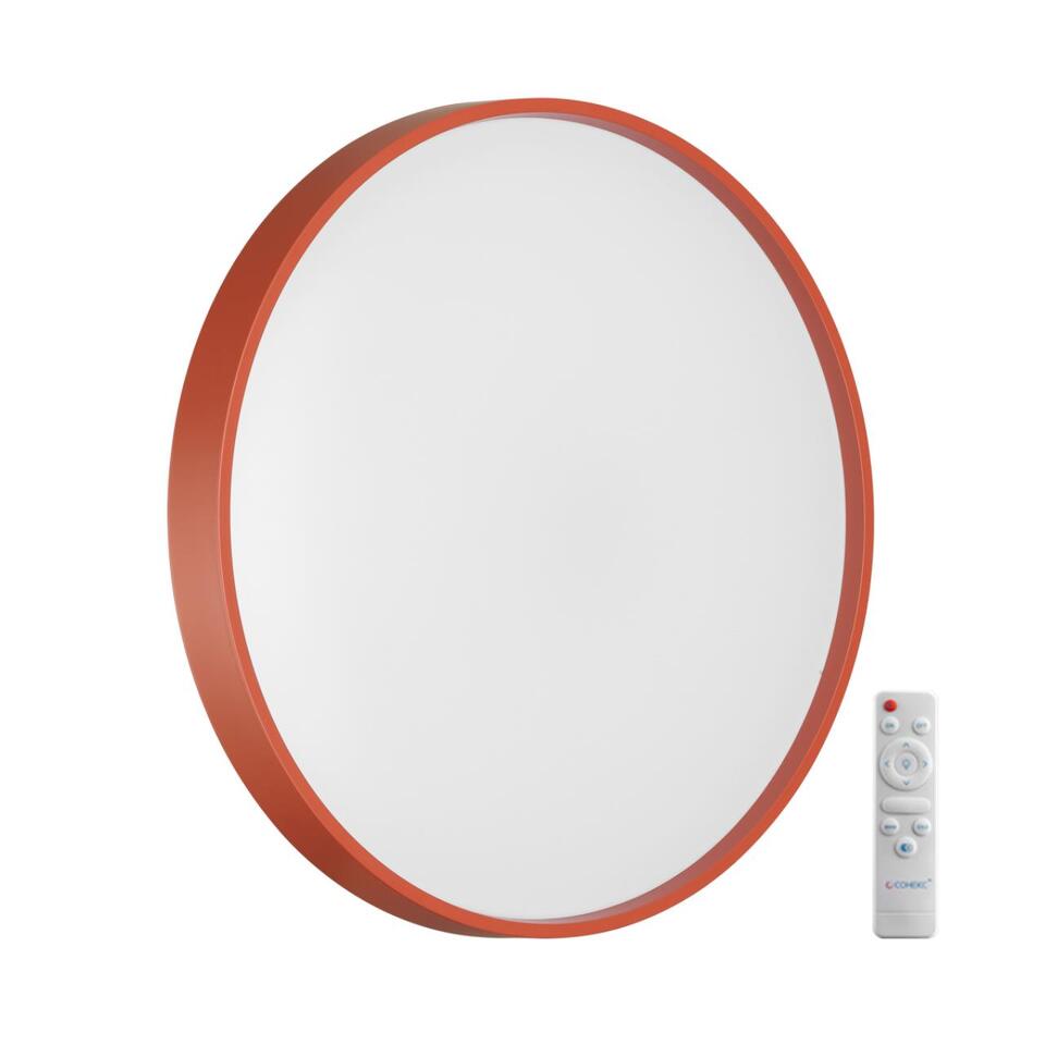 Фото №6  SONEX 7744/DL COLOR SN 127 Светильник светодиодный потолочный пластик/белый/красный LED 48Вт 3000-6000К D380 IP43 пульт ДУ MAVIC