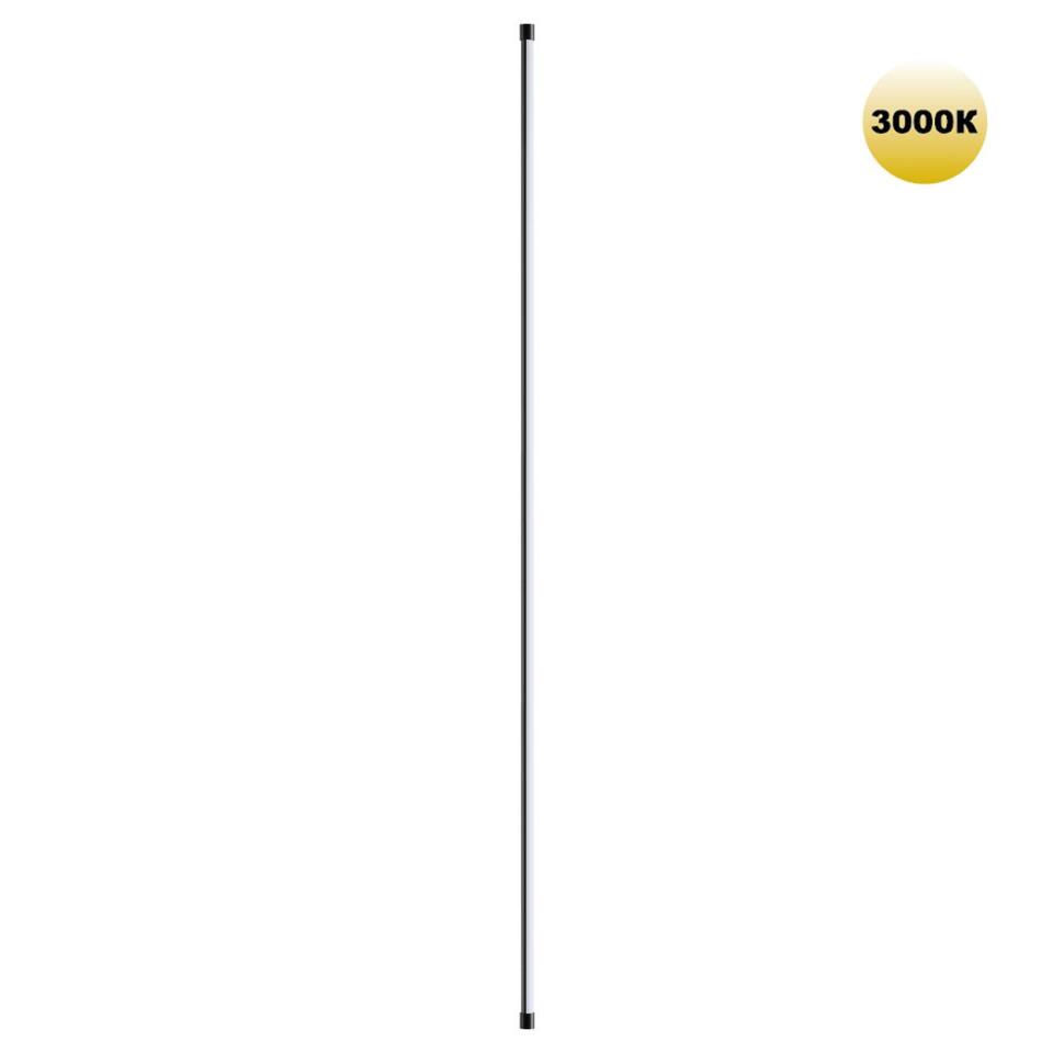 Фото №7  NOVOTECH 359349 KONST NT24 048 черный Светильник линейный светодиодный IP20 LED 20W 170-265V 3000K 1540Лм VITZ
