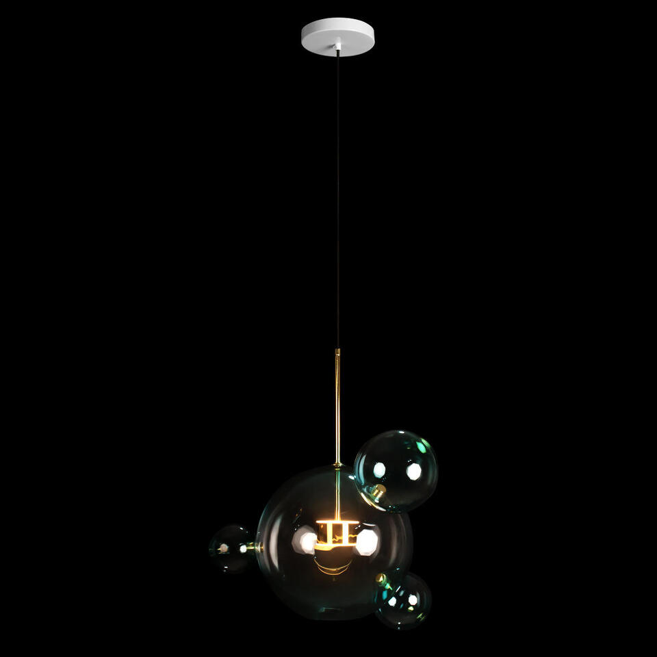 Фото №8  Подвесной светильник 2027-P4 Blue Подвесной светильник LOFT IT Bolle