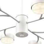 Превью фото №3  Люстра LUMION 8265/12 COMFI LN26 233 металл, белый Люстра GX53 LED 12*7W 220V TORINA