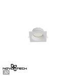 Превью фото №1  NOVOTECH 371005 WIR NT25 000 белый Светильник встраиваемый IP20 GX53 12W 220-240V GEMINI