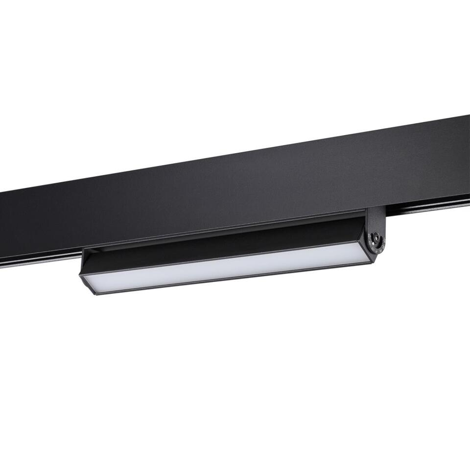 Фото №6  NOVOTECH 358539 SHINO NT21 158 черный Трековый светильник для низковольного шинопровода IP20 LED 4000K 12W 48V FLUM