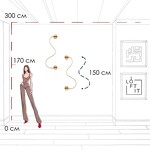 Превью фото №9  10388W Brass Настенный светильник LOFT IT Thread