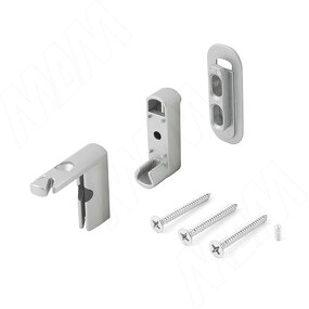 Фото Eureka SLIM угловое соединение с креплением к стене/потолку, серебро (SL3524N)