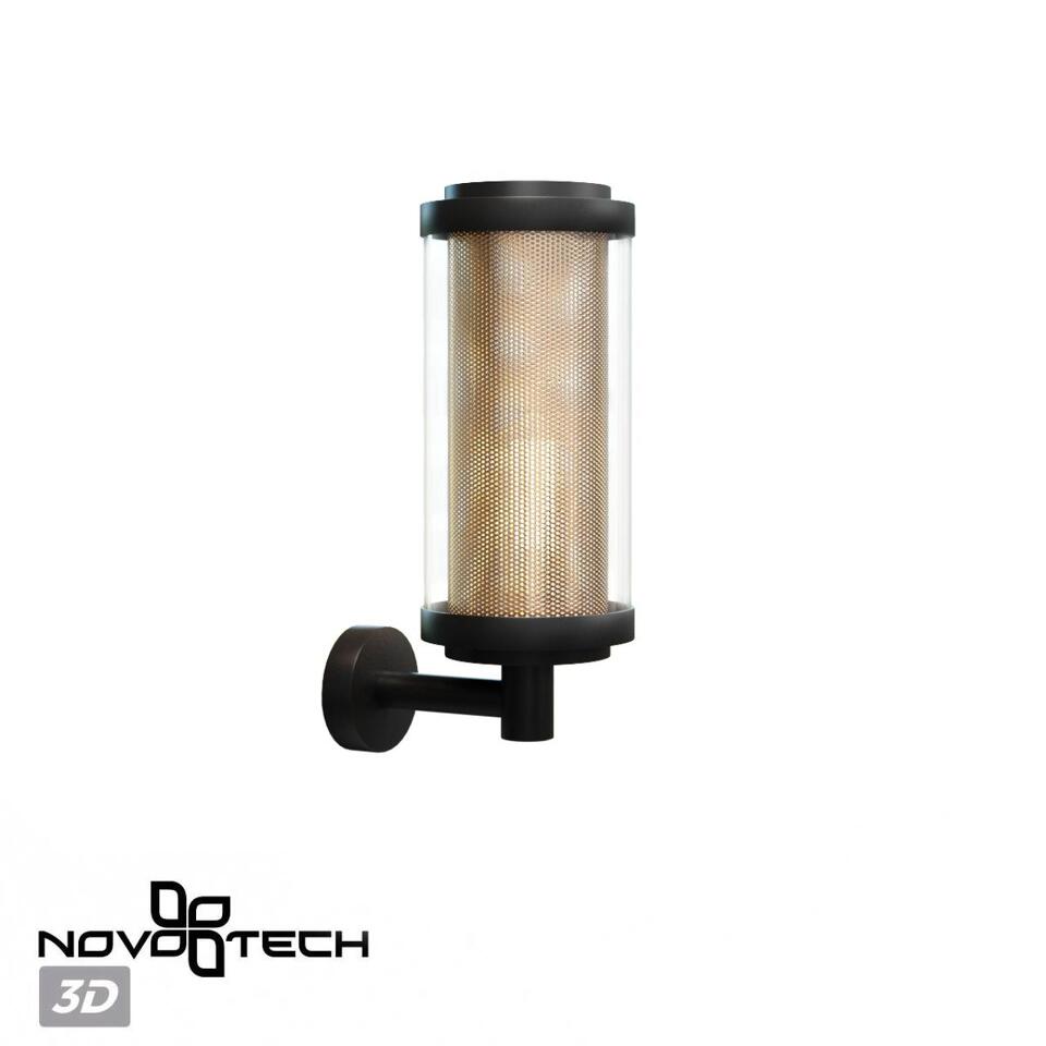 Фото №5  NOVOTECH 370969 STREET NT24 674 черный Светильник ландшафтный IP54 E27 max 25W 220-240V MATRIX