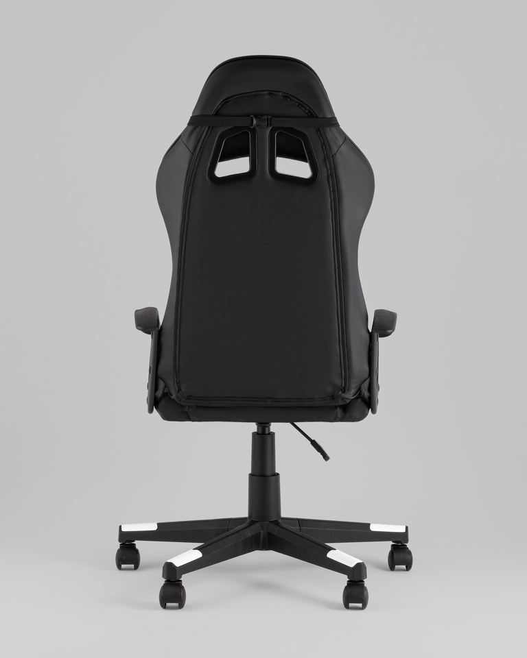 Фото №10  Кресло Кресло спортивное TopChairs Warden черно-белый