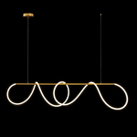 Превью фото №3  Подвесной светильник 10388P/B Brass Подвесной светильник LOFT IT Thread