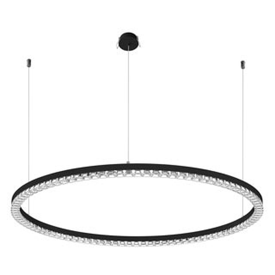 Фото №1  Подвесной светильник Arlight Светильник SP-DIAMOND-R850-40W Day4000 (BK, 45 deg, 230V, TRIAC) ( IP20 Металл, 5 лет)