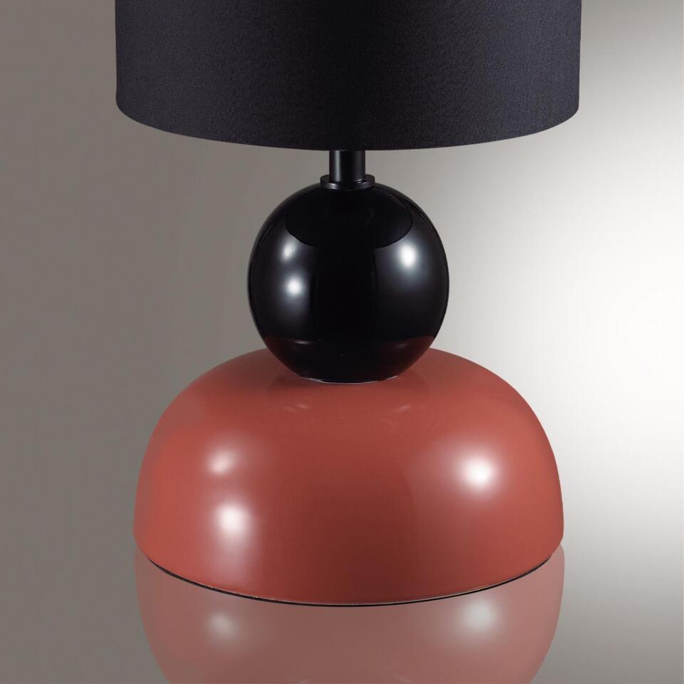 Фото №7  Настольная лампа LUMION 8127/1T COMFI LN26 509 коричневый/черный, керамика/текстиль Настольная лампа E27 1*60W 220V OVONA