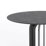 Превью фото №2  Top concept Стол круглый Кастро 100, керамика матовая, черная