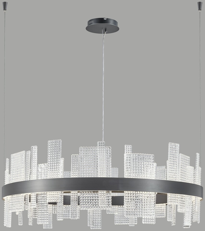 Фото №2  Подвесной светильник WE460.02.023 WERTMARK LOTTA светильник подвесной, LED, 240W, 3000K