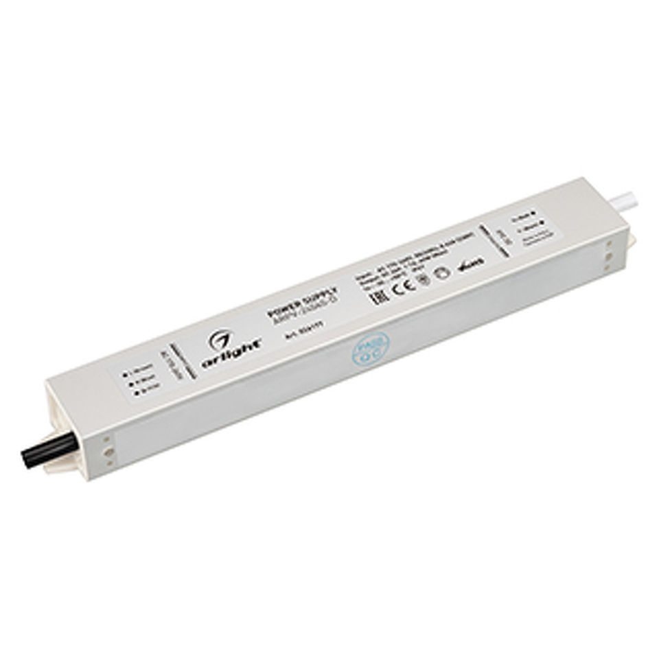 Фото №1  Arlight Блок питания ARPV-24040-D (24V, 1.7A, 40W) ( IP67 Металл, 3 года)