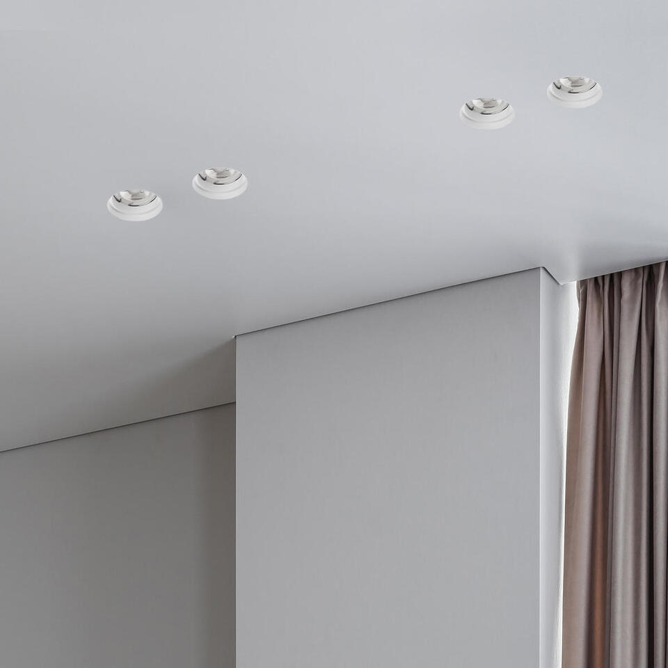 Фото №7  10356C Гипсовый встраиваемый светильник под покраску LOFT IT Ghost