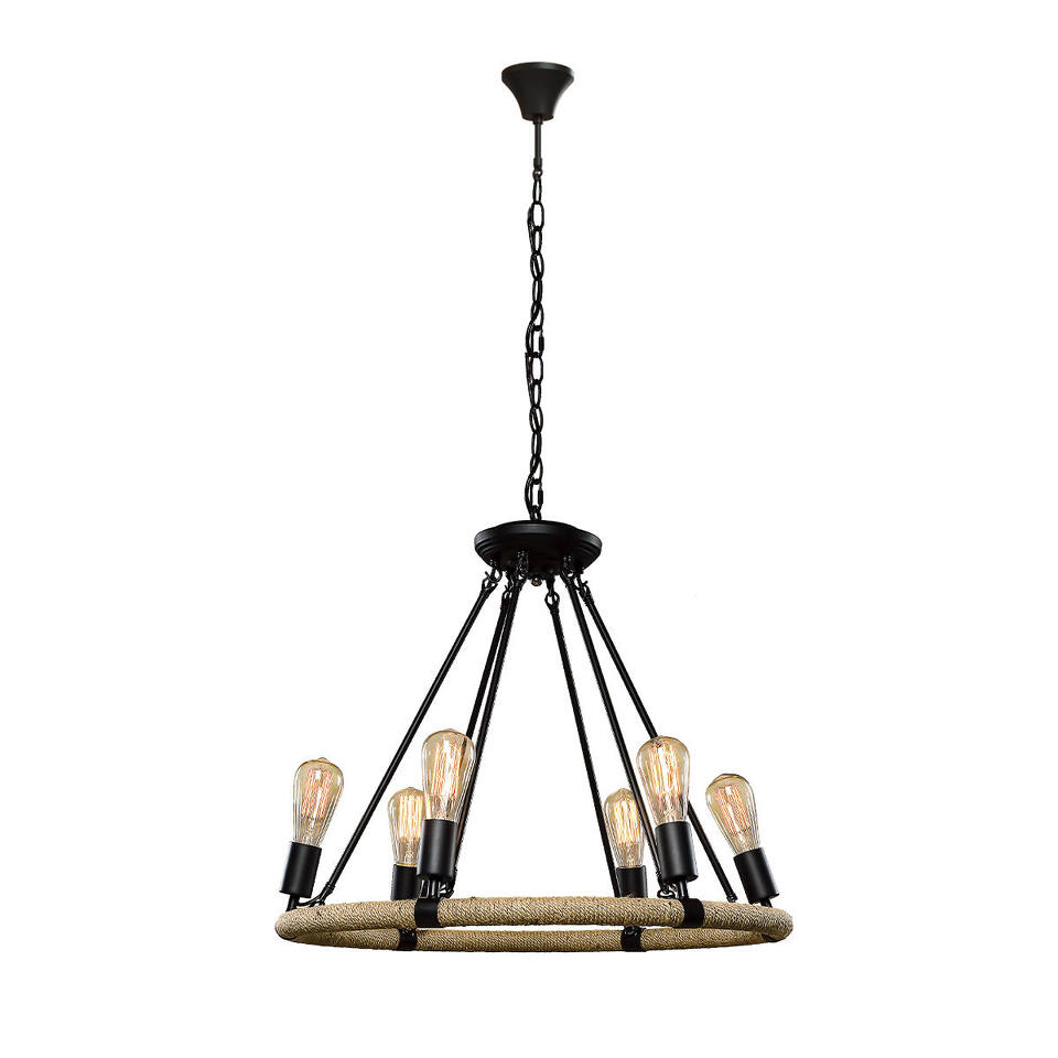 Фото №4  Люстра LOFT1861/6 Подвесная люстра LOFT IT Rope filament