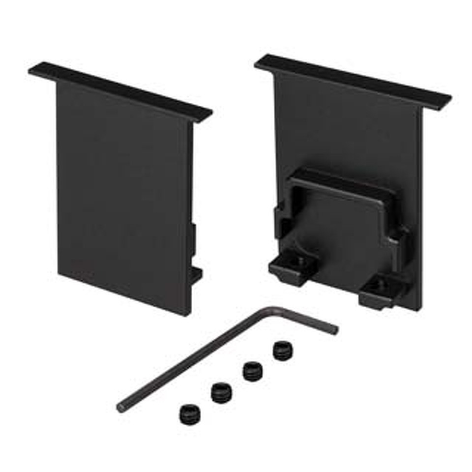 Фото №1  Arlight Заглушка SL-COMFORT-3551-F BLACK глухая ( Металл)