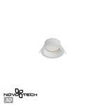 Превью фото №1  NOVOTECH 371003 WIR NT25 000 белый Светильник встраиваемый IP20 GX53 12W 220-240V GEMINI