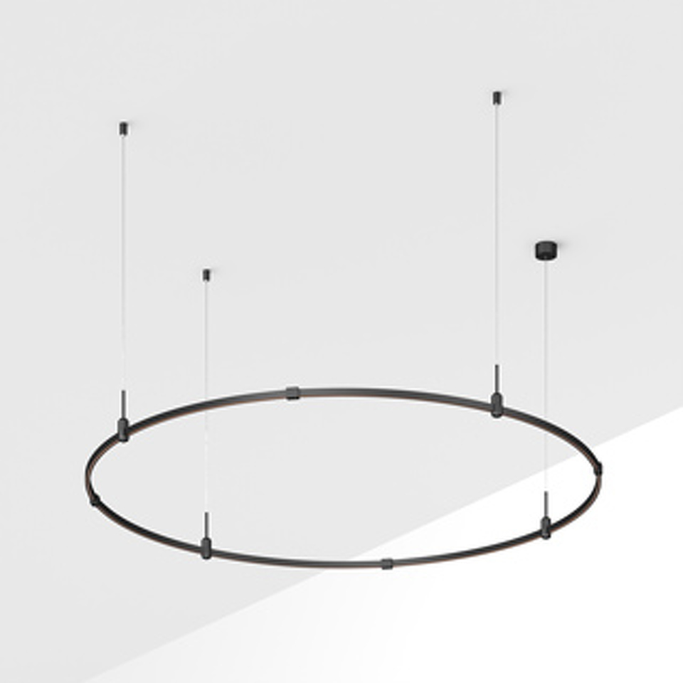 Фото №1  Arlight Основание ART-APRIORI-ROUND-HANG-R1800 (BK) ( IP20 Металл, 3 года)
