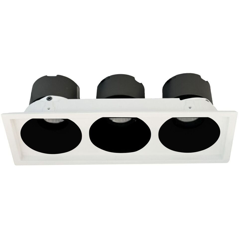 Фото №1  WTD.O21.060.30.30 WERTMARK TECHNICAL DORSUM светильник точечный встраиваемый, LED, 3x10W, 3000K