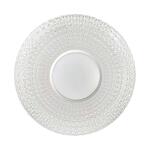 Превью фото №1  SONEX 2048/DL PALE SN 000 Светильник пластик/белый/прозрачный/хром LED 48Вт 3000-6300K D420 IP43 пульт ДУ VISMA