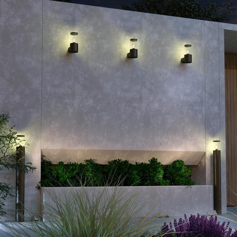 Фото №4  NOVOTECH 370951 STREET NT23 664 темно-серый Светильник ландшафтный IP54 E27 15W 220-240V VIDO