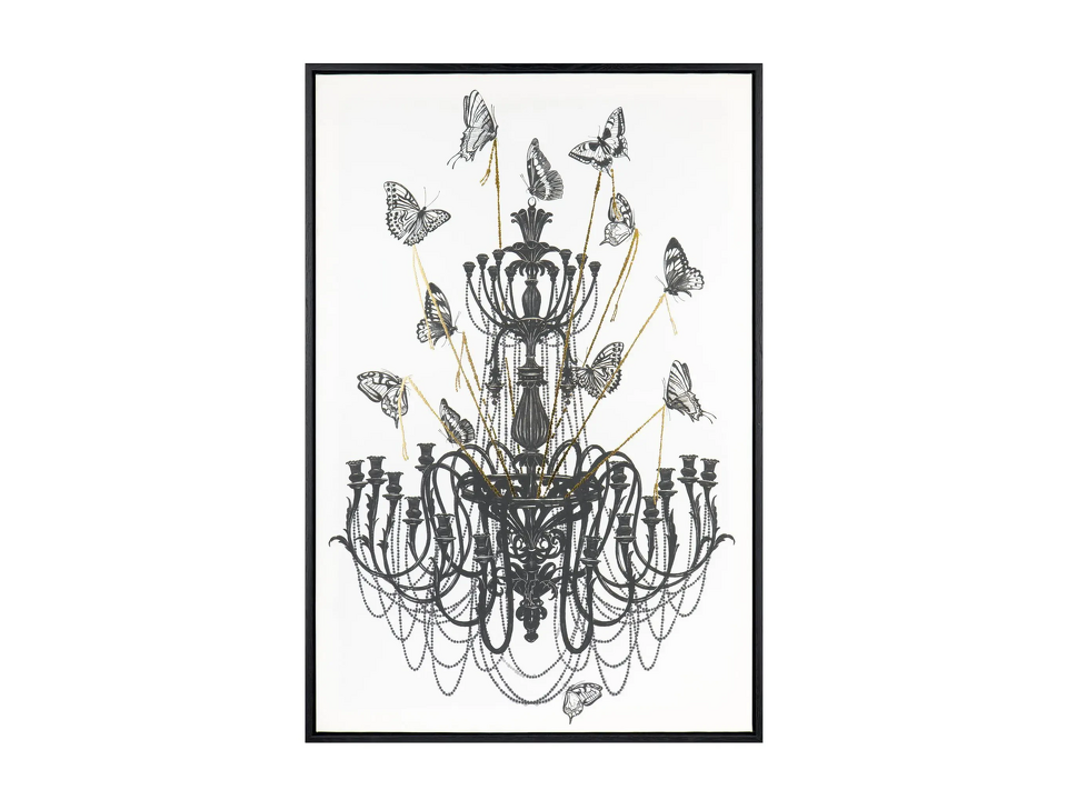Фото №3  OGOGOHOME Картина в раме Chandelier