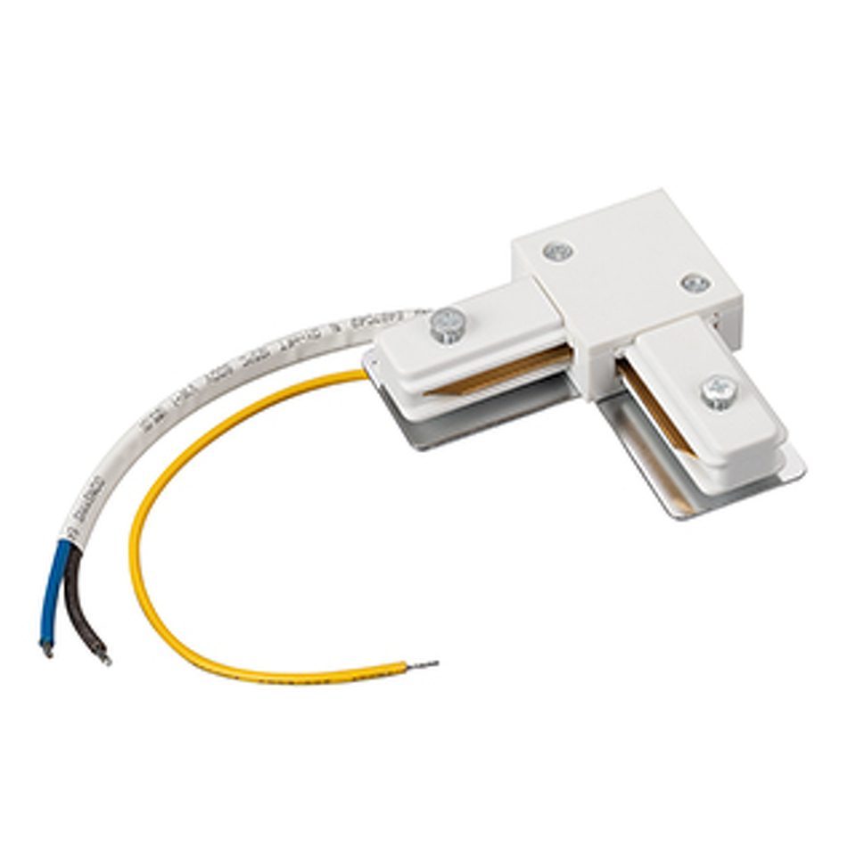Фото №1  Arlight Коннектор угловой с питанием LGD-2TR-CON-L-POWER-WH (C) ( IP20 Пластик, 3 года)