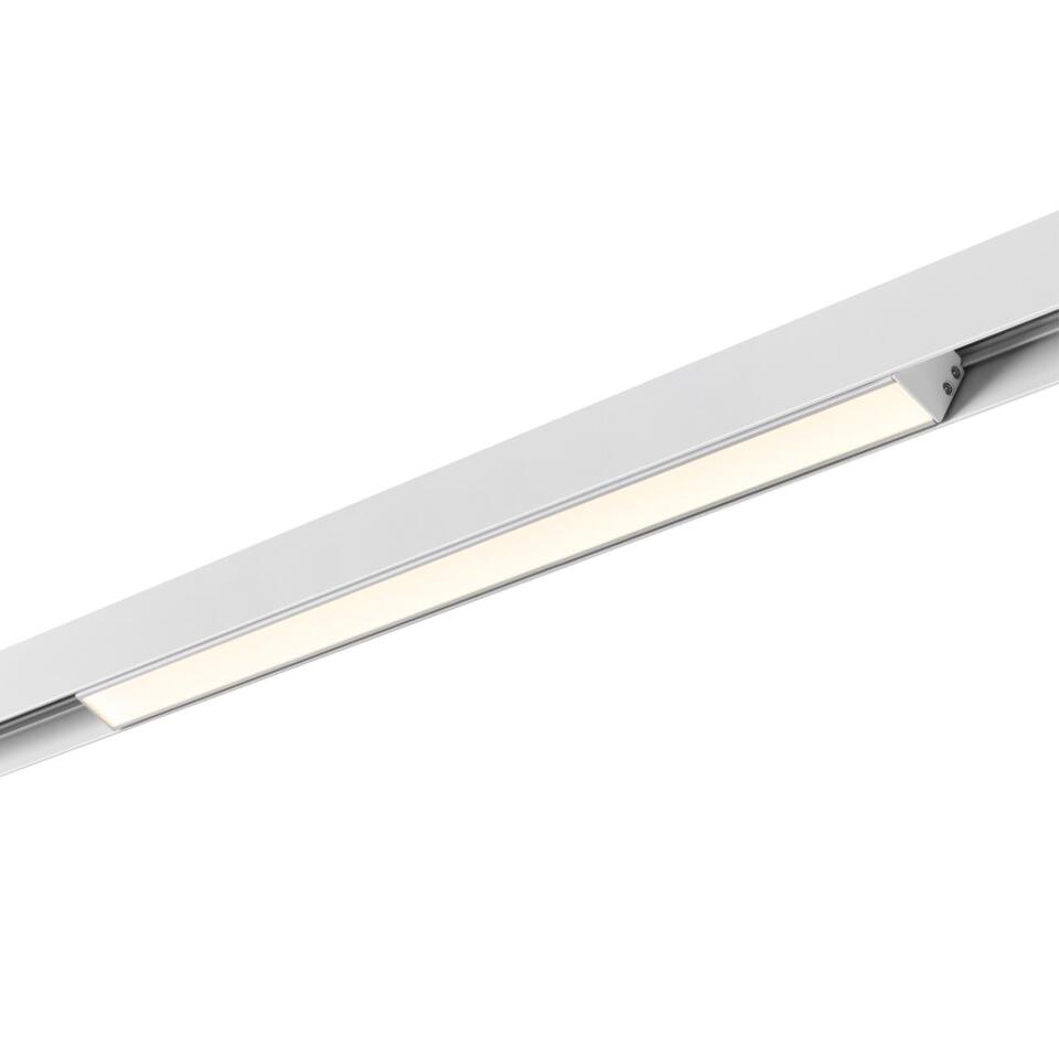 Фото №6  NOVOTECH 358415 SHINO NT20 152 белый Трековый светильник для низков. шинопровода IP20 LED 4000K 24W 48V FLUM