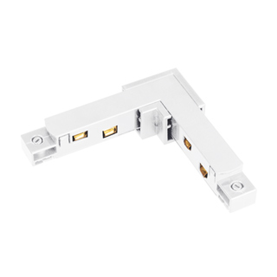 Фото №1  Arlight Коннектор угловой MAG-ORIENT-CON-L90-POWER (WH) ( IP20 Пластик, 3 года)