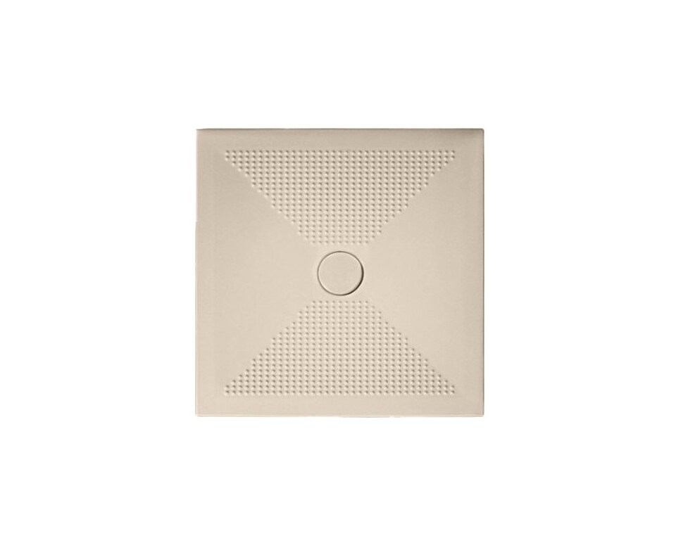 Фото №6  UPC88 / UPCM88 Althea душевой поддон 80х80, 3 см  Матовый бежевый Plus-Ton®
