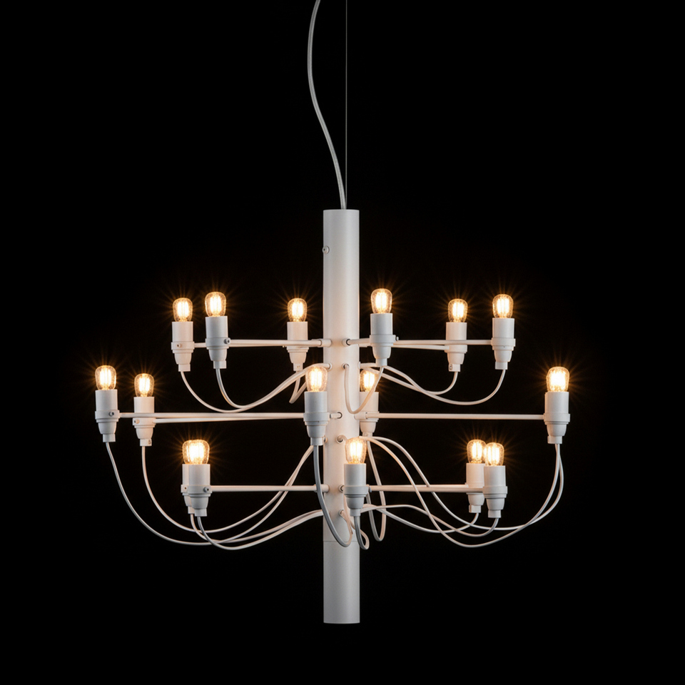 Фото №5  Подвесной светильник 10196/650 White Подвесной светильник LOFT IT Gino