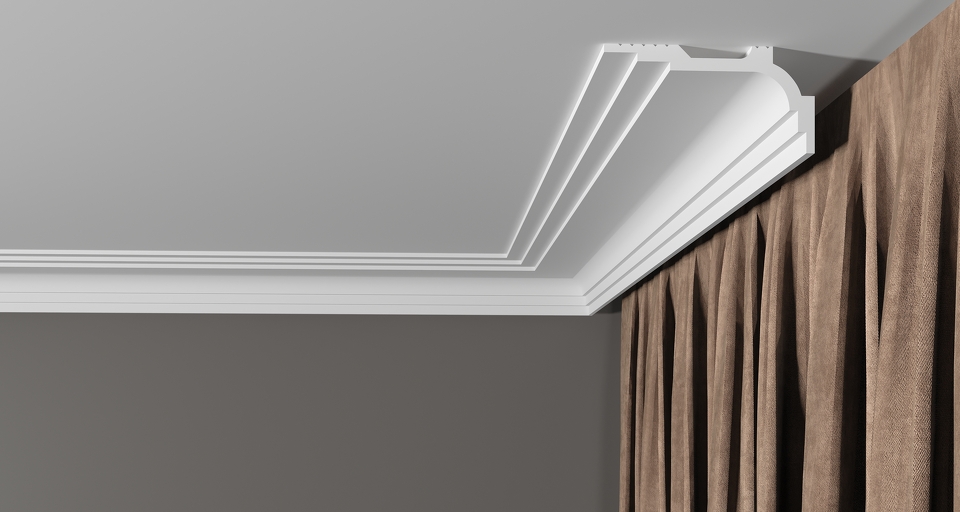 Фото №9  Карниз Decor-dizayn DD515/Карниз (100х50х2000мм)/12, шт