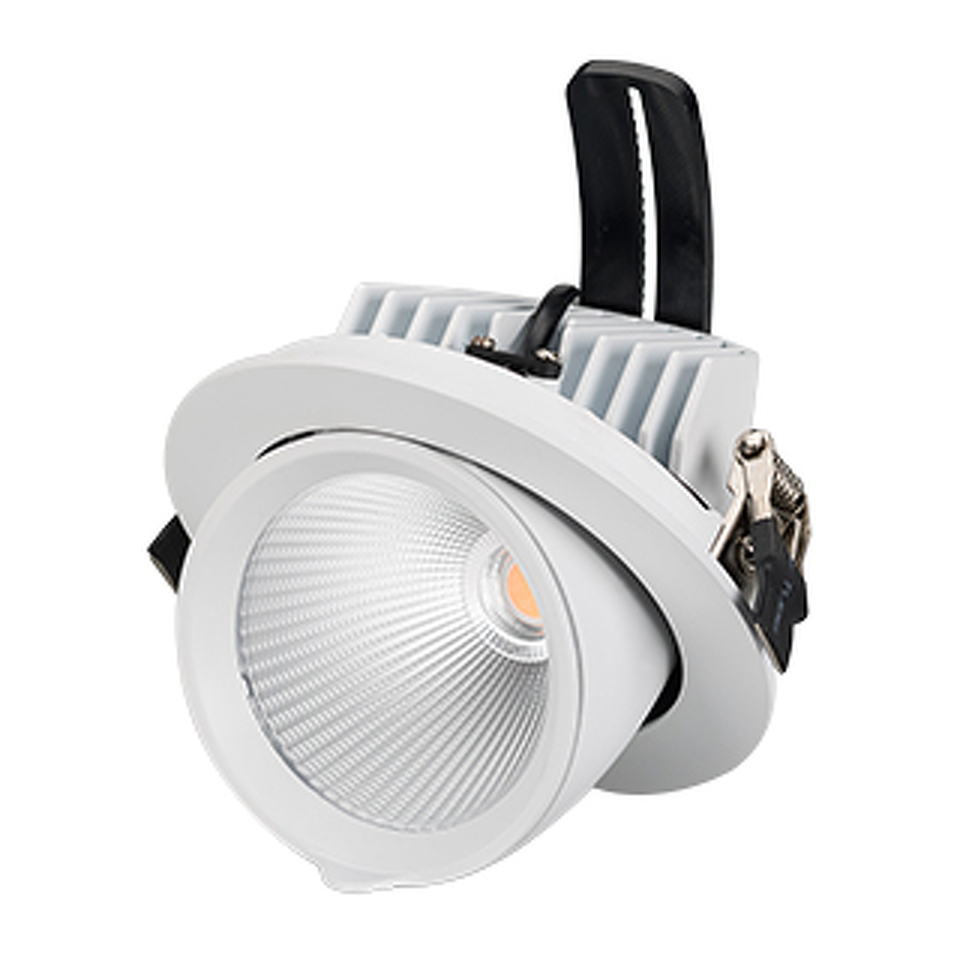 Фото №1  Arlight Светильник LTD-EXPLORER-R130-20W Day4000 (WH, 38 deg) ( IP20 Металл, 3 года)