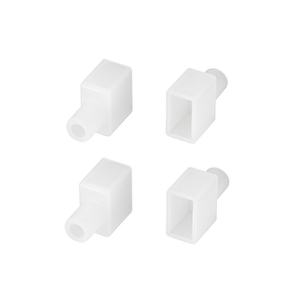 Фото №1  Arlight Заглушка WPH-FLEX-0613-SIDE WHITE с отверстием ( Силикон)