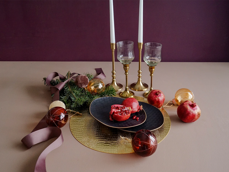 Фото №3  OGOGOHOME Подсвечник Bolus Gold