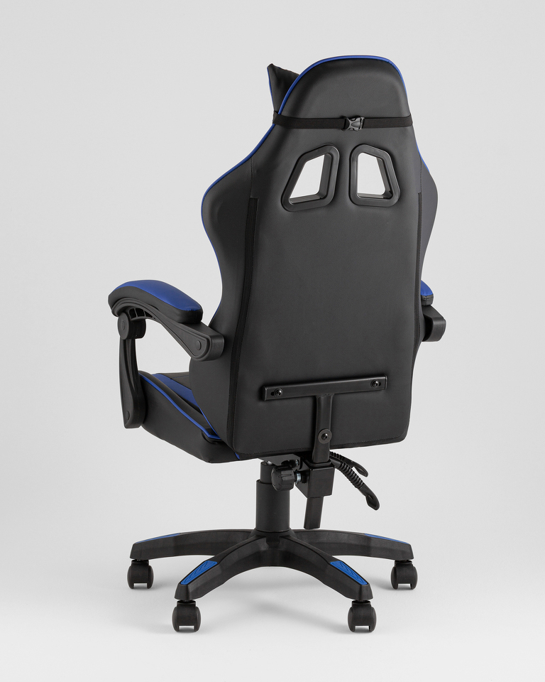 Фото №10  Кресло спортивное TopChairs Shadow черно-синий