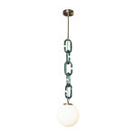 Превью фото №4  Подвесной светильник 10128P Green Подвесной светильник LOFT IT Chain