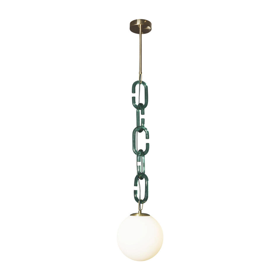 Фото №5  Подвесной светильник 10128P Green Подвесной светильник LOFT IT Chain
