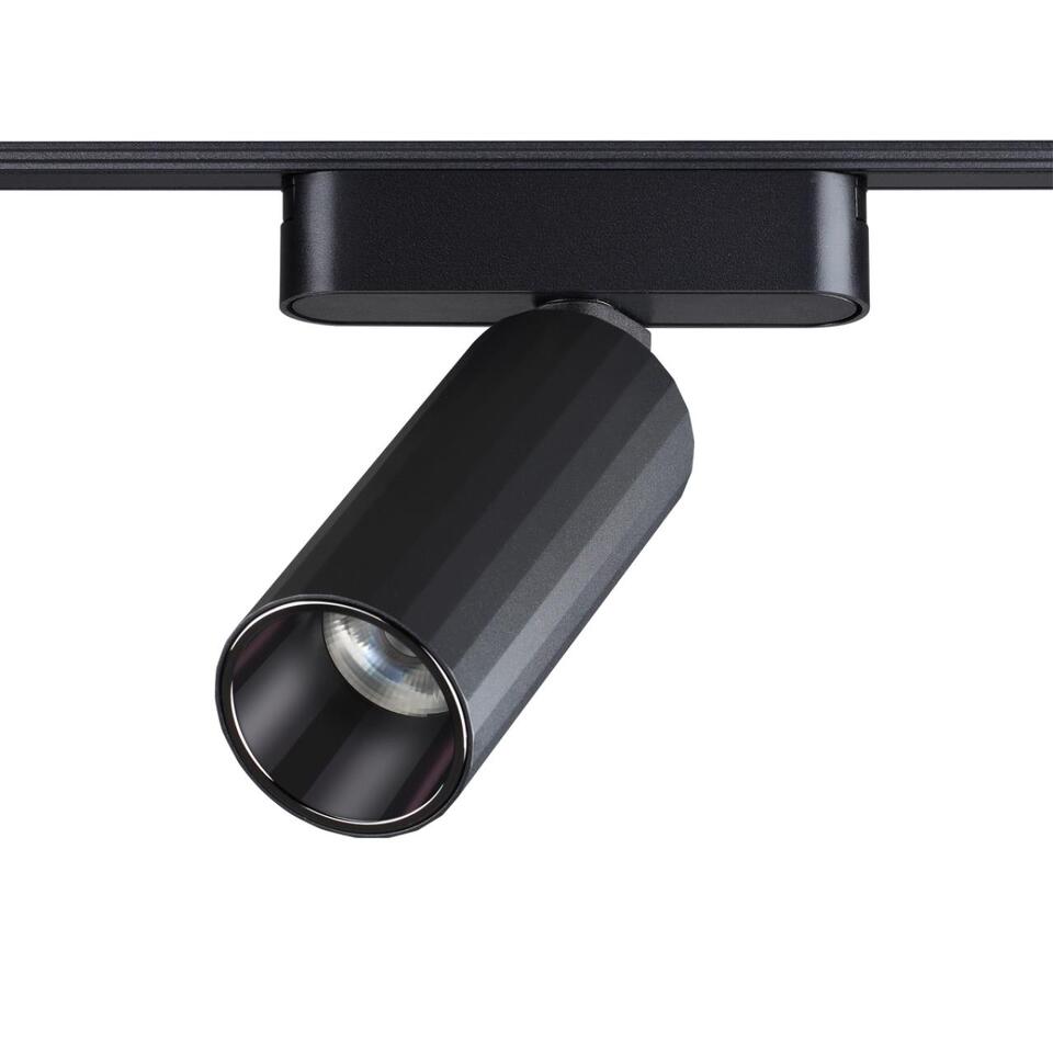 Фото №6  NOVOTECH 359258 SHINO NT23 184 черный Трековый светильник для низковольтного шинопровода IP20 LED 12W 48V 1020Лм 3000К SMAL