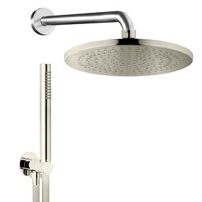 Фото KT017AXX AQUAelite Pop, комплект для душа с гарнитуром, 250 мм Нержавеющая сталь шлиф., 03Q/5353