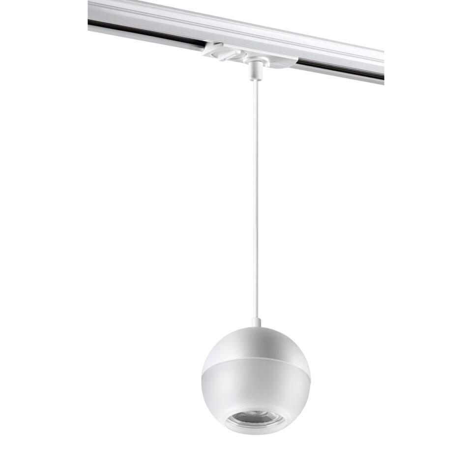 Фото №8  NOVOTECH 370821 PORT NT22 126 белый Светильник трековый однофазный трехжильный, провод 1м IP20 GU10 9W 220V GARN