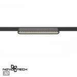 Превью фото №1  NOVOTECH 359246 SHINO NT23 180 черный Трековый светильник для низковольтного шинопровода IP20 LED 12W 48V 720Лм 3000К SMAL