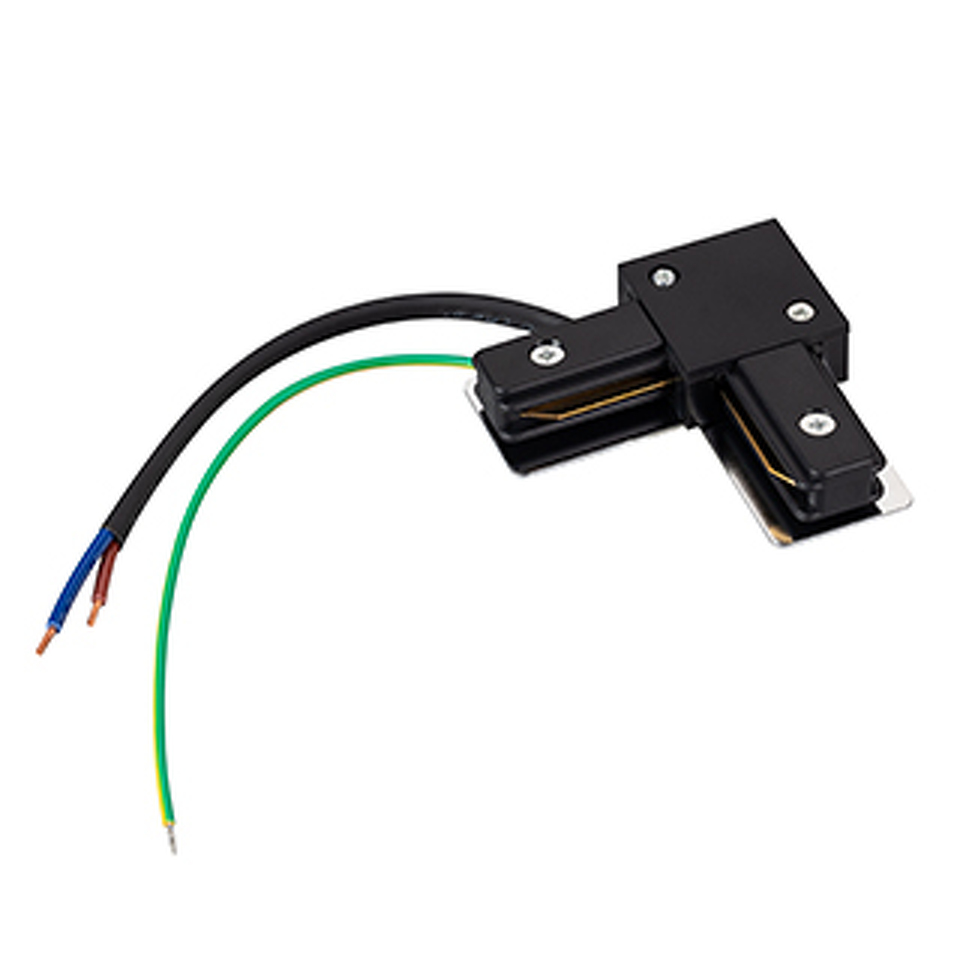 Фото №1  Arlight Коннектор угловой с питанием LGD-2TR-CON-L-POWER-BK (C) ( IP20 Пластик, 3 года)