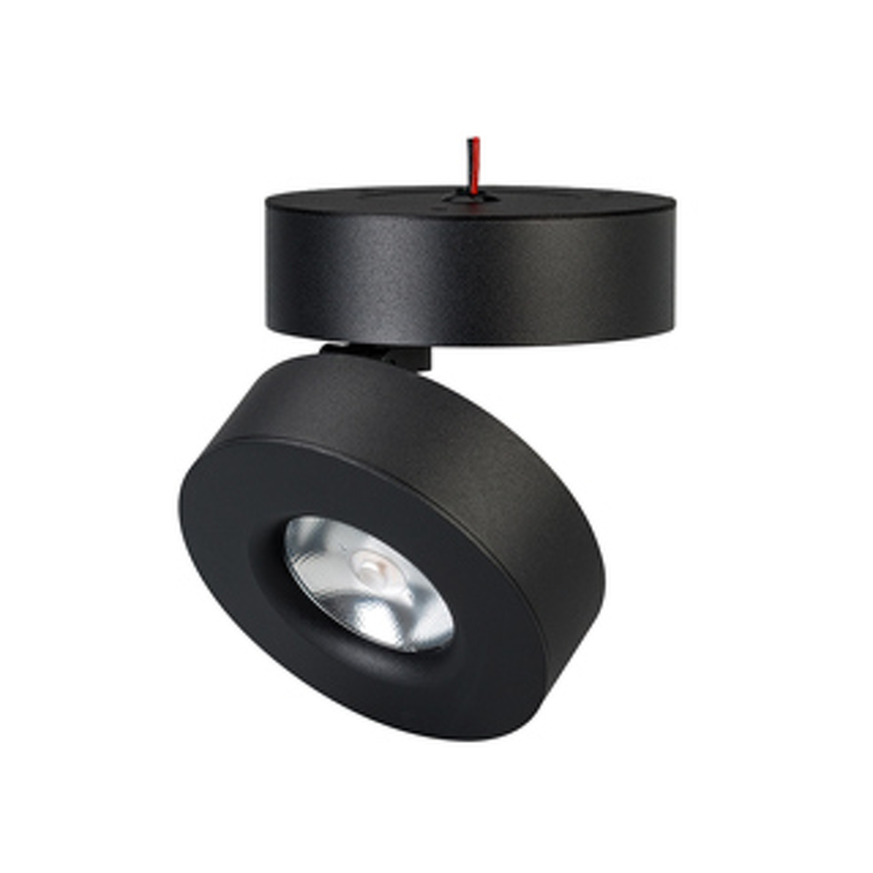 Фото №1  Arlight Светильник SP-MONA-SURFACE-R100-12W Day4000 (BK, 24 deg) ( IP40 Металл, 3 года)