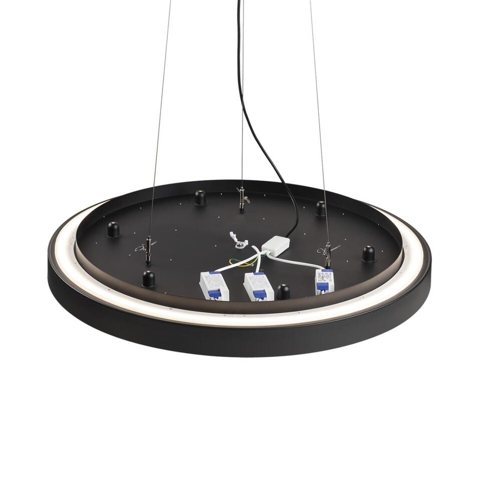 Фото №8  SONEX 7758/92L MITRA LED SN 539 Светильник металл/акрил/черный LED (80Вт+12Вт) 4000K+4000K D800 IP20 подсветка QUASAR